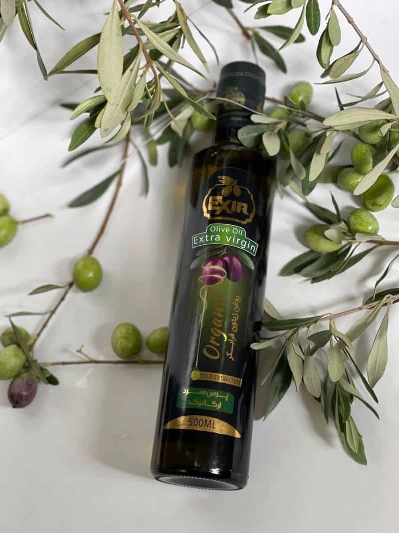 روغن زیتون فرابکر اکسیر با عطر طبیعی زیتون
